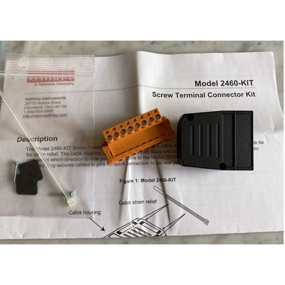 Screw Terminal Connector Kit for Use with Series 3700A Mainframe Backplane and Optional DMM