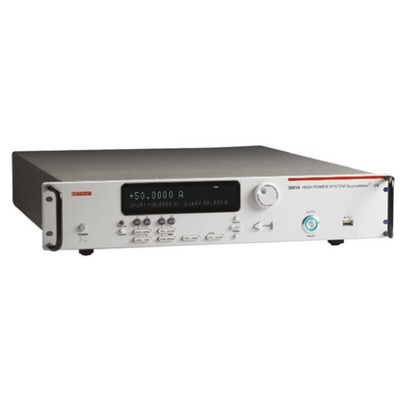 Keithley 2600 Series Source Meter, ±100 mV → ±40 V, 1-Channel, ±100 nA → ±50 A, 2000 W Output