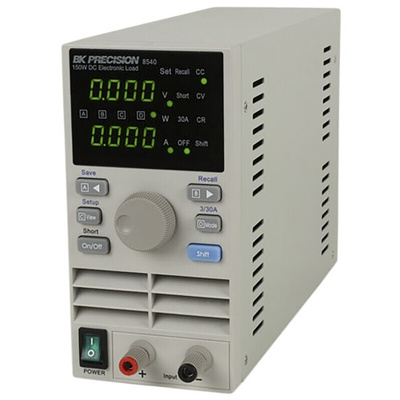 BK Precision 8500 Series Electronic DC Load, 0 → 150 W, 0.1 → 60 V, 0 → 30 A