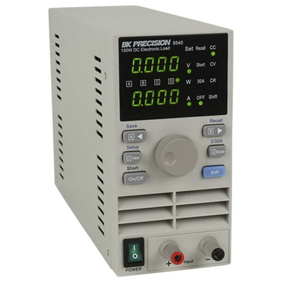 BK Precision 8500 Series Electronic DC Load, 0 → 150 W, 0.1 → 60 V, 0 → 30 A