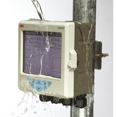 ABB SM501FCB, 1 Input Channels, Videographic Chart Recorder Measures Current, Millivolt, Resistance, Temperature,