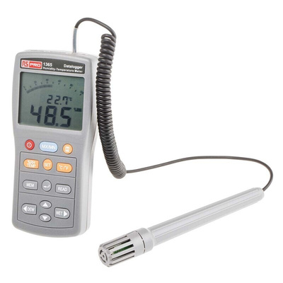 RS PRO 1365 Temperature & Humidity Data Logger, RS232, USB - RS Calibration