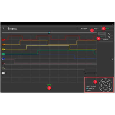 Red Pitaya Data Acquisition, 8 Channel(s), I2C, SPI, UART