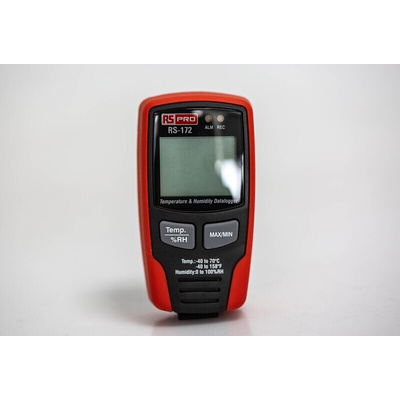RS PRO RS-172 Temperature & Humidity Data Logger