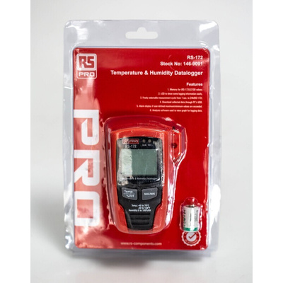 RS PRO RS-172 Temperature & Humidity Data Logger