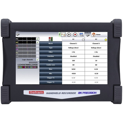 Sefram Data Acquisition System, 2 Channel(s), Ethernet, USB, 1Msps, 14 bits