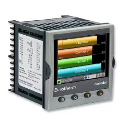 Eurotherm 4 Input Channels, 3 Output Channels, Graphical Graphic Recorder Measures Current, Millivolt, Resistance,