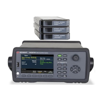 Keysight Technologies DAQ973MBX Data Acquisition DAQ, 120 Channel(s), GPIB, LAN, USB, 800ksps, 22 bits