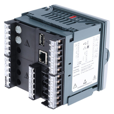 Eurotherm NANODAC/VH/C, 4 Input Channels, 5 Output Channels, Graphical Chart Recorder Measures Current, Millivolt,