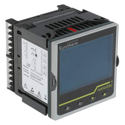 Eurotherm NANODAC/VH, 4 Input Channels, 4 Output Channels, Paperless Chart Recorder Measures Current, Millivolt,