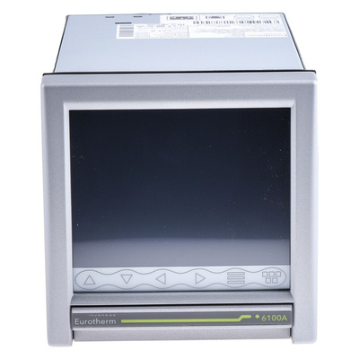 Eurotherm 6100A, 12 Input Channels, 3 Output Channels, Paperless Chart Recorder Measures Current, Millivolt,