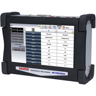 Sefram DAS 30 Data Logger for Active, Counter, Crest Factor, Frequency, Mean Value, Peak Value, Power Factor (cos f),