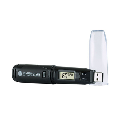 Lascar EL-USB-2-LCD Temperature & Humidity Data Logger, USB