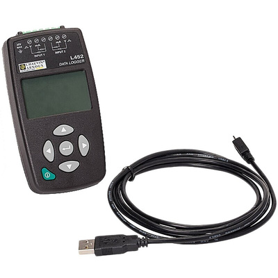 Chauvin Arnoux L452 Current & Voltage Data Logger, Bluetooth, USB 2.0