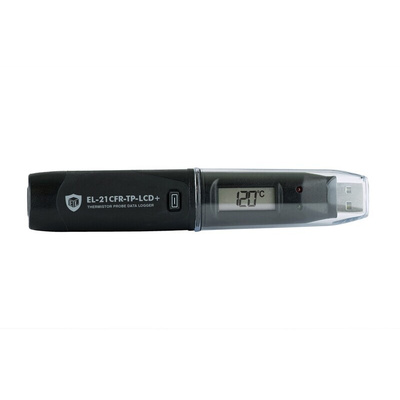 Lascar EL-21CFR-TP-LCD+ Temperature Data Logger, USB