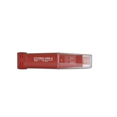 RS PRO PRO-USB-2 Temperature & Humidity Data Logger, USB - UKAS Calibration