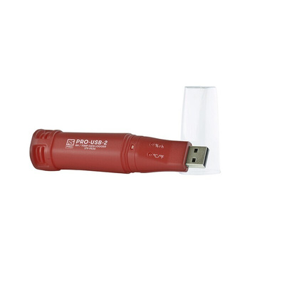 RS PRO PRO-USB-2 Temperature & Humidity Data Logger, USB - UKAS Calibration
