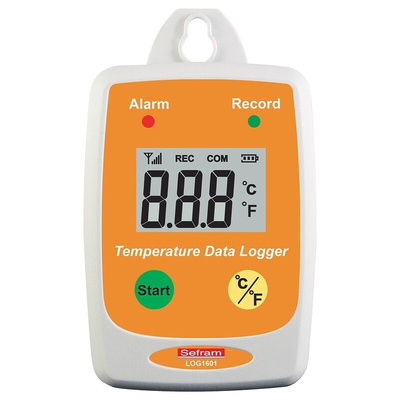 Sefram LOG 1601 Temperature Data Logger, USB - UKAS Calibration
