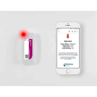 Lascar WIRELESS ALERT-T Temperature Data Logger, Wi-Fi