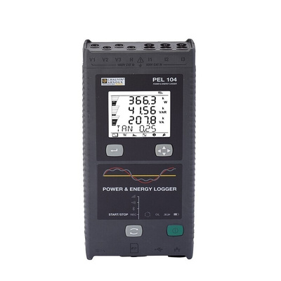 Chauvin Arnoux PEL104 Power & Energy Data Logger, Wi-Fi