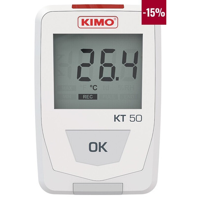 KIMO KT-50 Temperature & Humidity Temperature Monitor, USB