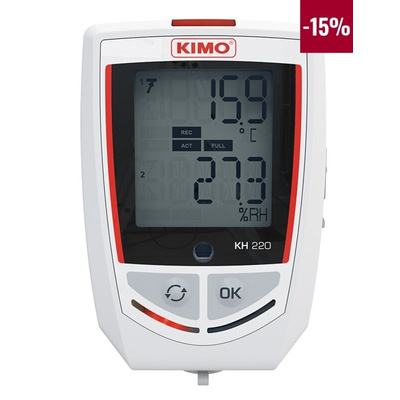 KIMO KH-220-O Temperature & Humidity Data Logger, USB
