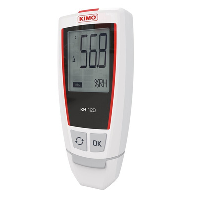 KIMO KH-120 Temperature & Humidity Data Logger, USB - RS Calibration