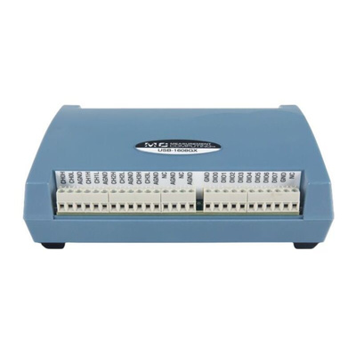 Digilent MCC USB-1608GX Data Acquisition, 16 SE/8 DIFF Channel(s), USB, 500ksps, 16 bit