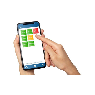 Lascar WA-PRO-THP Temperature & Humidity Data Logger, Wi-Fi