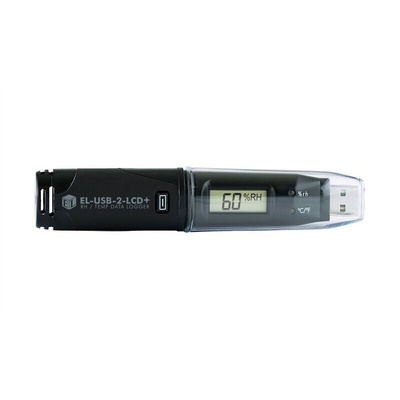 Lascar EL-USB-2-LCD+ Temperature & Humidity Data Logger, USB
