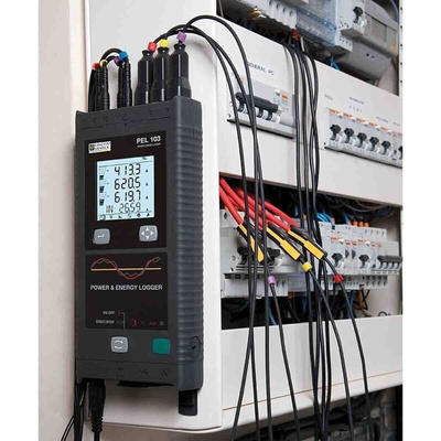 Chauvin Arnoux PEL103 Power & Energy Data Logger, Bluetooth, Ethernet, USB