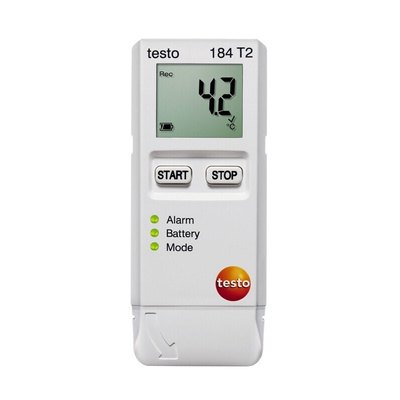 Testo 184-T2 Temperature Data Logger, NFC, USB