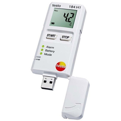 Testo 184-H1 Temperature Data Logger, USB
