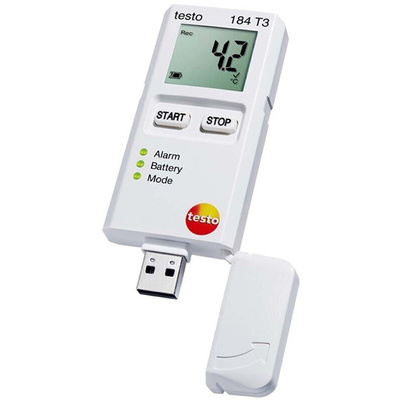 Testo 184-T3 Temperature Data Logger, USB