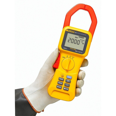 Fluke 353 Clamp Meter, 2000A dc, Max Current 2000A ac CAT III 1000V