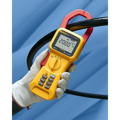 Fluke 353 Clamp Meter, 2000A dc, Max Current 2000A ac CAT III 1000V