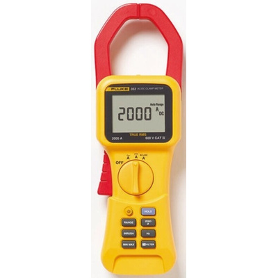 Fluke 353 Clamp Meter, 2000A dc, Max Current 2000A ac CAT III 1000V