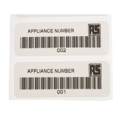 RS PRO PAT Testing Label, For Use With Portable Appliance Testers