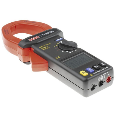 RS PRO ICM2000N Clamp Meter, 2500A dc, Max Current 2100A ac CAT III 600 V