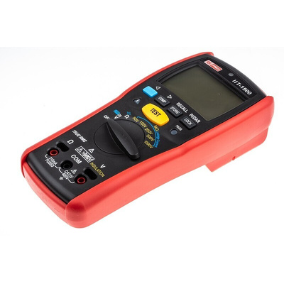 RS PRO IIT1500 Insulation Tester, 50V Min, 1000V Max, 20GΩ Max, CAT IV