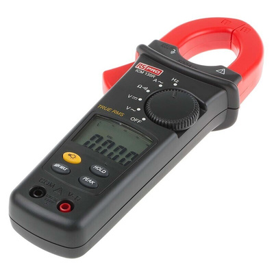 RS PRO ICM135R Clamp Meter, Max Current 600A ac CAT III 600 V With UKAS Calibration