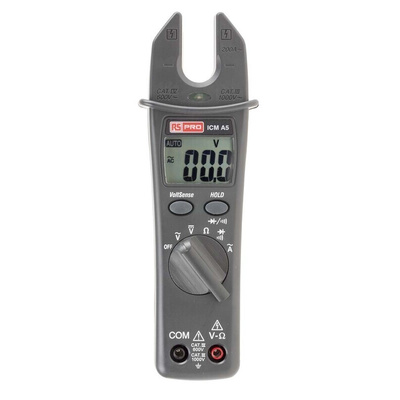 RS PRO ICMA5 Clamp Meter, Max Current 200A ac CAT III 1000V With RS Calibration