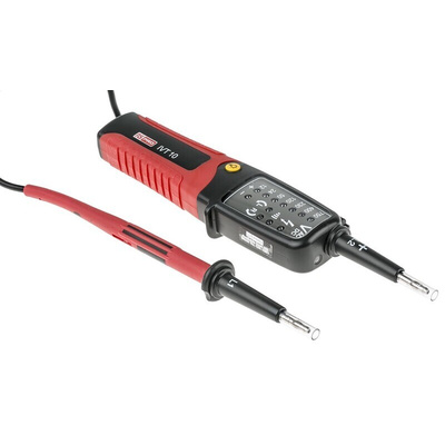RS PRO IVT-10, LED Voltage tester, 750V ac/dc, Continuity Check, Battery Powered, CAT III 750V