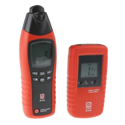 RS PRO Cable Tracer Kit, Cable Detection Depth 2m CAT III 300 V, Maximum Safe Working Voltage 400V