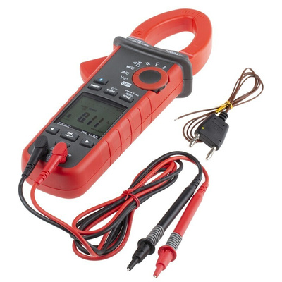 RS PRO 158B Clamp Meter Bluetooth, 1000A dc, Max Current 1000A ac CAT III 1000 V, CAT IV 600 V