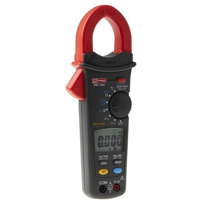 RS PRO IPM138N Clamp Meter, 600A dc, Max Current 600A ac CAT II 1000V With RS Calibration