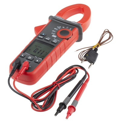 RS PRO 158B Clamp Meter Bluetooth, 1000A dc, Max Current 1000A ac CAT III 1000V With RS Calibration