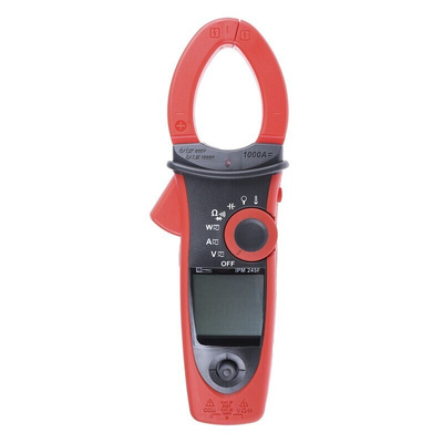 RS PRO IPM245F Clamp Meter, 1000A dc, Max Current 1000A ac CAT III 1000V With RS Calibration