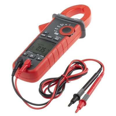 RS PRO 156B Clamp Meter Bluetooth, 600A dc, Max Current 600A ac CAT III 1000V With RS Calibration