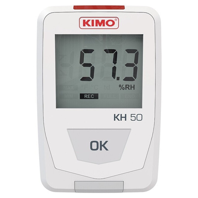 KIMO KH-50 Temperature & Humidity Data Logger, USB - RS Calibration